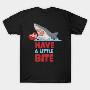 Have a Bite Romantic Shark T-Shirt